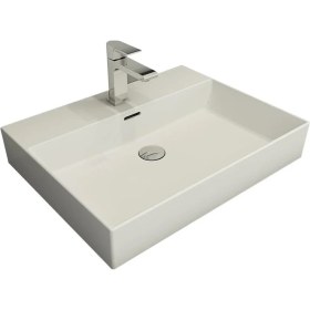Resim Bocchi Milano Lavabo 60 Cm Mat Beyaz 1376-002-0126 