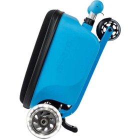 Resim Micro Scooter Luggage Junior Velcro Blue - 2+ Yaş / Mavi 