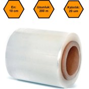 Resim 10 cm x 200 Metre Streç Film, 20 Micron Kalınlık 