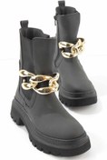 Resim Bambi Mat Siyah Kadın Bot & Bootie K02538036709 