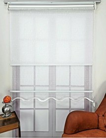 Resim Bbb Çift Mekanizmalı Tül Stor Perde Ekru Ts1930 