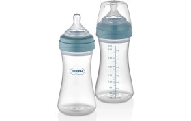 Resim Ozcmax Biberon Anti Kolik Biberon 250 ml Kapaklı Biberonn 0 - 6 Ay (Yavaş Akış) 