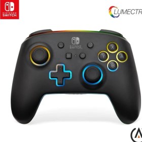 Resim Nintendo Switch 2 Kablosuz Oyun Kolu Lisanslı Lumectra Enhanced Siyah Powera 