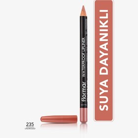 Resim Flormar Suya Dayanıklı ve Yoğun Pigmentli Mat Dudak Kalemi 235 Undressed 