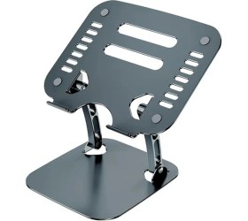 Resim Ally T602 Ayarlanabilir Katlanır Isı Havalandırmalı Alüminyum Laptop Standı-( - KR0025-5OS3M 