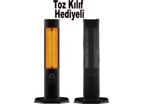 Resim Luxeva LXV2000 Karbon İnfrared Ufo Isıtıcı 2000W Soba 
