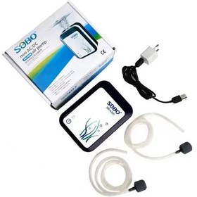 Resim Sobo Hava Motoru Acdc 2,8 W 2 X 3 Ltmin 