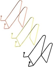 Resim Hemobllo 3adet Lü Paslanmaz Kitap Ve Tablet Tutucu Standı Ev Ofis Kullanımı İçin Şık Ve Fonksiyonel Aksesuar 