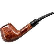 Resim Şahin Üç Yıldız 477 9mm. Filtreli Ebonit Saplı Pipo 