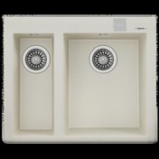 Resim TEKA FORSQUARE 590 TG BRİGHT CREAM TEZGAH ÜSTÜ EVİYE 115260022 