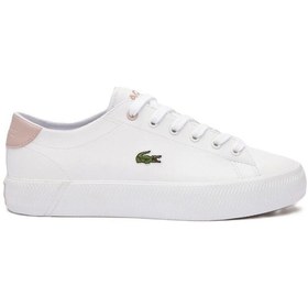 Resim Lacoste Gripshot Kids Sneaker Çocuk Günlük Spor Ayakkabı Beyaz Beyaz 