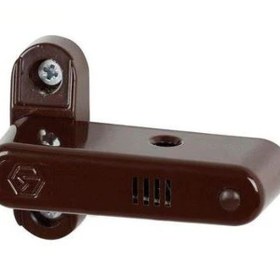 Resim Alarmlı Çocuk Güvenlik Kilidi- Alarmlı Emniyet Mandalı- Koyu Kahve 