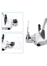 Resim Mg-9892 Işıklı Büyüteçli Gözlük Kafa Büyüteci 5 Mercekli 