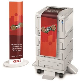 Resim Oki 9006144 C650DN A4 TEK FONKSİYONLU RENKLİ LAZER YAZICI 35ppm 