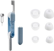 Resim Adhiper 5'i 1 arada temizleme seti, kulaklık/kutu/klavye/fare/cep telefonu için, 3 çift kulak tıkacı (S/M/L) Samsung Buds2 Pro Bluetooth kulak içi kulaklık (beyaz) 