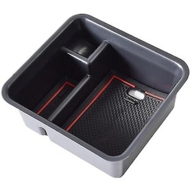 Resim Mufunye Vw T-cross 2018-2022 İçin Merkezi Konsol Kol Dayama Tepsisi Ve Depolama Organizatörü 