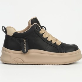 Resim Pierre Cardin Siyah Kadın Spor Ayakkabı İTHAL PCI-11517 