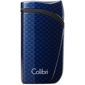 Resim Colibri Falcon 1 Jet Alev Puro Çakmağı Karbon Mavi Lı310t8 