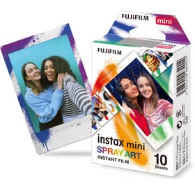 Resim İnstax Mini Spray Art 10'lu Özel Film 