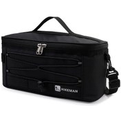 Resim Hikeman Açık Baharat Saklama Çantası Kamp Baharat Kavanozları Siyah 