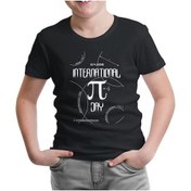 Resim Lord T-Shirt Matematik - Pi 8 Siyah Çocuk Tshirt 