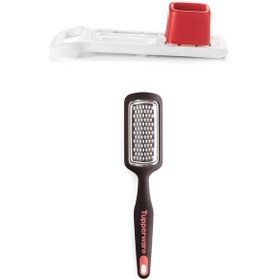 Resim Tupperware Hızlı Dilimleyici Mandolin ve El Rendesi 2'li Doğrama Seti 