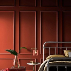 Resim Gizanka Yatak Odası Boyanabilir Çıta Hazır KESIM(ANKA144) 