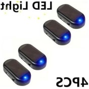 Resim Trendooze Turcoshop11 4 Adet Araç İçi Led Mavi Işık Kolay Kurulum 