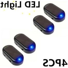 Resim Trendooze Turcoshop11 4 Adet Araç İçi Led Mavi Işık Kolay Kurulum 