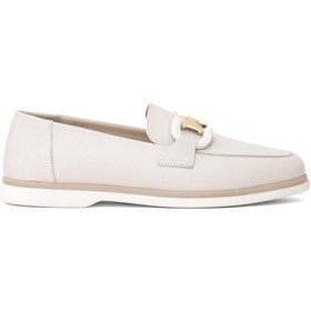 Resim İnci 101973608 5ı Lenno 5fx Kadın Loafer Ayakkabı Bej Bej 