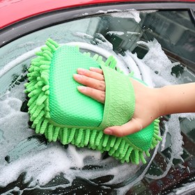 Resim 1/2 Adet Premium Araba Yıkama Kurutma Havlu Seti - Chenille Mikrofiber, Çizmez, Ultra Emici 