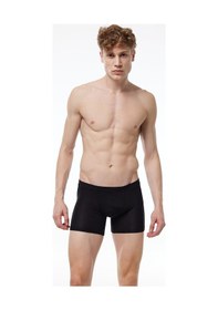 Resim Malabadi Erkek Siyah Micro Modal Boxer 909 Siyah 