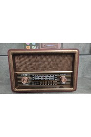 Resim 8076 Nostalji Radyo - Bluetooth -aux - Hafıza Kartı, Flash Bellek Destekli Speaker 