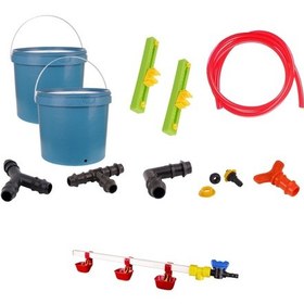 Resim TavPet Nipel Suluk Seti Montaj Aparatlı 40 Lt Depolu (Set/51) 