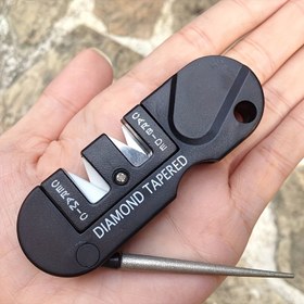 Resim 4-in-1 Taşınabilir Bileme Aracı, Açık Hava Kampı ve Yürüyüş İçin Bıçak Bileme Makinesi 