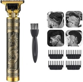 Resim Hall Breathe Şarjlı T-Blade Tıraş Makinesi Ense ve Sakal Bakım Seti Altın Seçeneği 