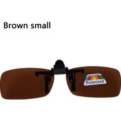Resim Terokk Unisex Klip-polarize Sürüş Gözlükleri Uv400 Gündüz/gece Kullanım Flip-up Lensblack51 Gümüş 