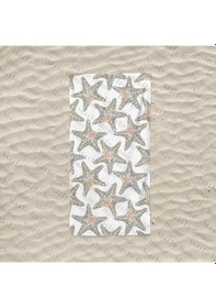 Resim Marte Home Sea Star / Deniz Yıldızı Baskılı Plaj Havlusu 