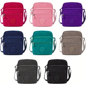 Resim Oxford Kumaş Çapraz Omuz Çantası, Seyahat için Şık ve Çok Amaçlı Kadınlar İçin Nylon Tote Çanta 