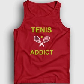 Resim Presmono Unisex Kırmızı Addict Spor Tennis Tenis Atlet 