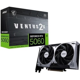 Resim Msı Geforce Rtx5060 8g Ventus 2x Oc 8gb Gddr7 128bıt 1xhdmı 3xdp Ekran Kartı 