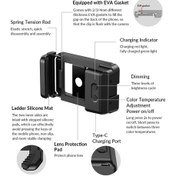 Resim Apexel Fl23 Evrensel Telefon Klipsi, 17 Mm + 37 Mm Siyah D12578-1 