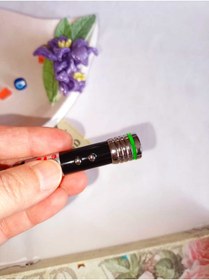 Resim ENEFENDİ 3in1 LAZER FENER KIRMIZI BEYAZ VE YANIP SÖNEN IŞIK, FENER 3 FONKSİYONLU SİYAH RENKLİ 