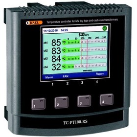 Resim Kael Tc-Pt100-Rs - 4 Kanallı Sıcaklık Kontrol Cihazları 
