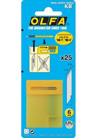 Resim Olfa Kb Maket Bıçağı Yedeği 25 Li 