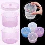 Resim Tırnak Islatma Kase, El Spa Kase, Jel Cila Sökücü Kase, Salon Ev Için Manikür Nail Art Jel Sökücü Aracı 