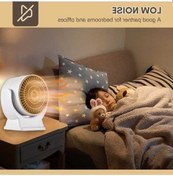 Resim Flybuy 800w Taşınabilir Isıtıcı - Enerji Tasarruflu, Devrilme Korumalı, Beyaz, 11,8x11x19,5 Cm, Pratik Kullanım 