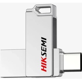 Resim HIKSEMI E327C USB 3.2 Dual 32 GB Taşınabilir Bellek - Gri 