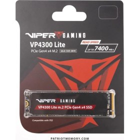 Resim Patriot 1Tb Viper Vp4300 Lite 1Tb 7400-6400Mb-S Gen4 X4 Nvme M.2 Ssd Harddisk (Vp4300L1Tbm28H) 