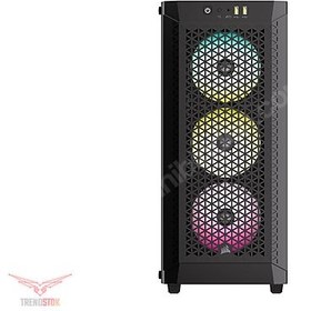 Resim Corsaır 480T Rgb Airflow Temperli Cam Midtower, Siyah KASA 
